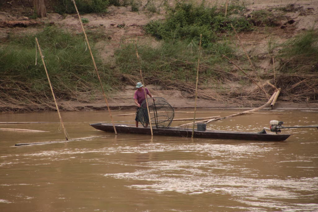 Fischer bei der Arbeit