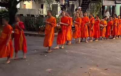 Fotos aus Luang Prabang, der heiligen Stadt