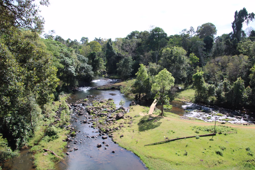 Erholungsgebiet beim Tad Fan Wasserfall