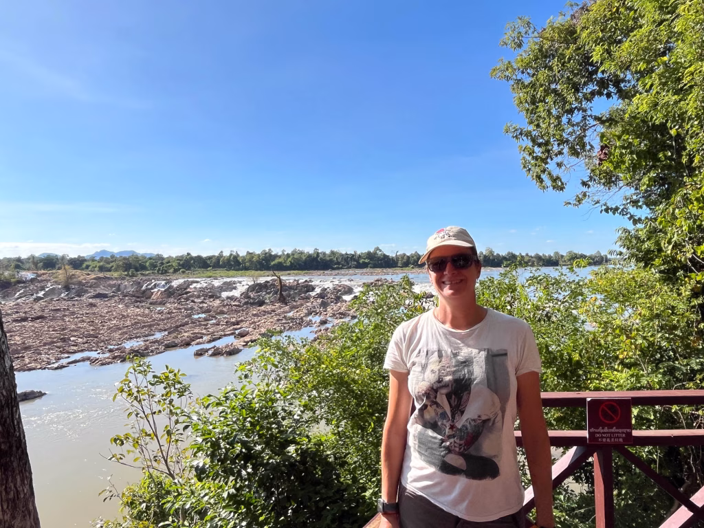 Bei den Mekong-Fällen Khone Phapheng