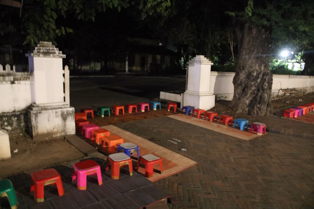 Hocker, wo immer sich Platz findet