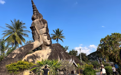 Fotos aus Laos Hauptstadt Vientiane