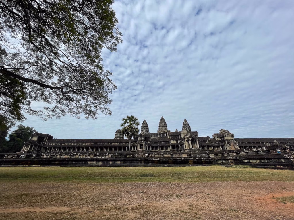 Blick auf Angkor Wat