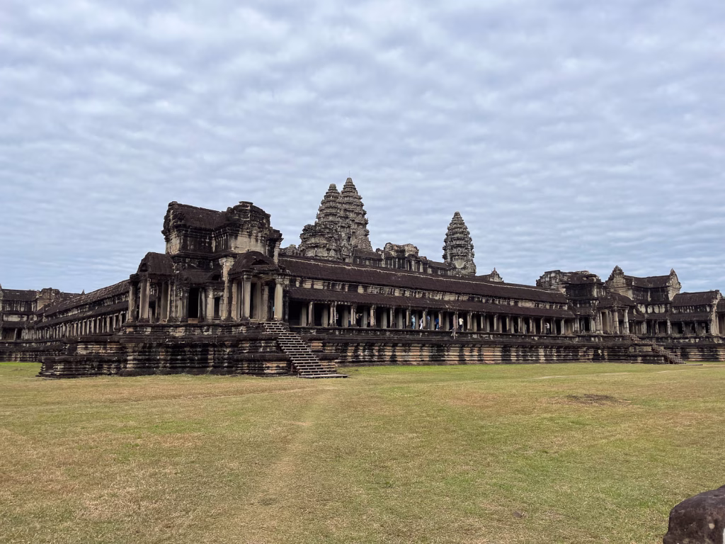 Blick auf Angkor Wat