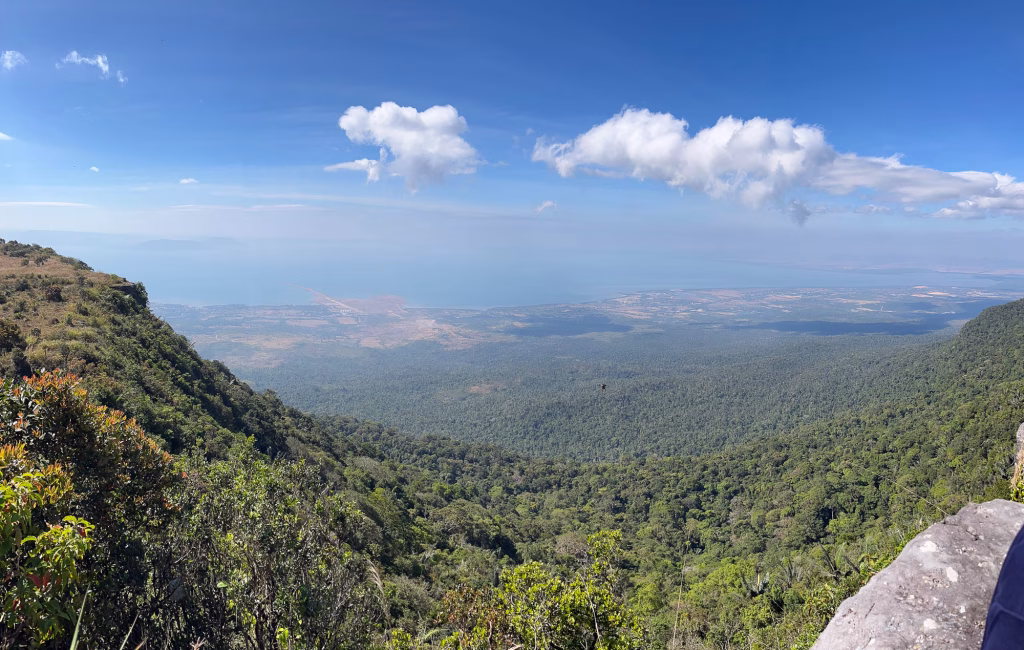 Ausblick vom Bokor Hill
