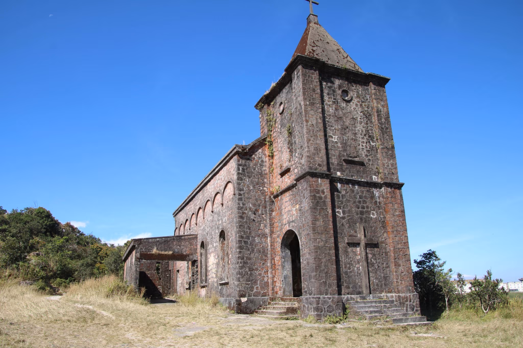 Christliche Kirche am Bokor Hill