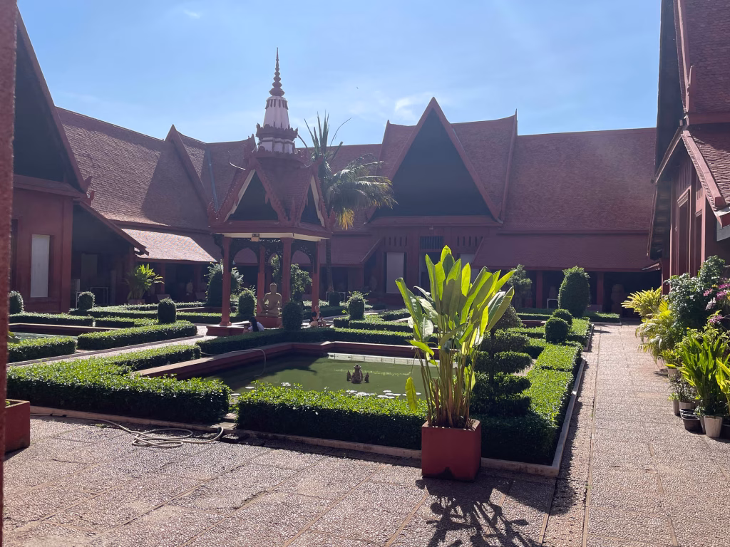 Der Innenhof des Nationalmuseums