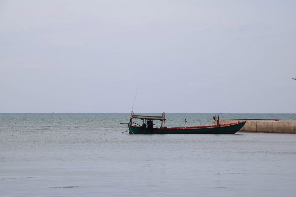 Boot bei Kep