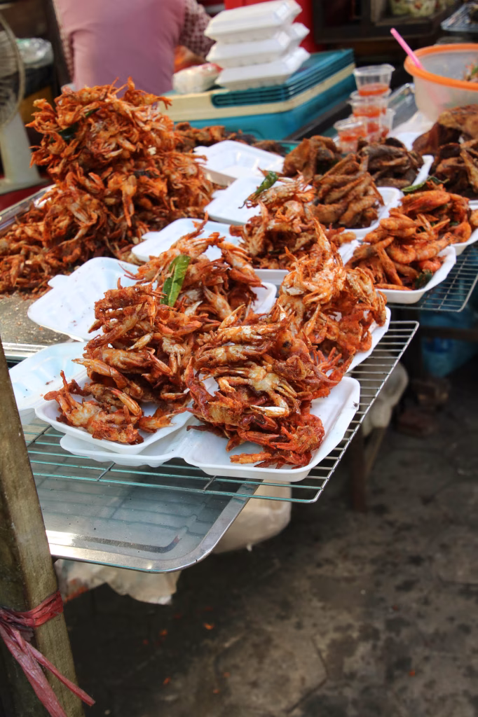 Am Krabbenmarkt in Kep