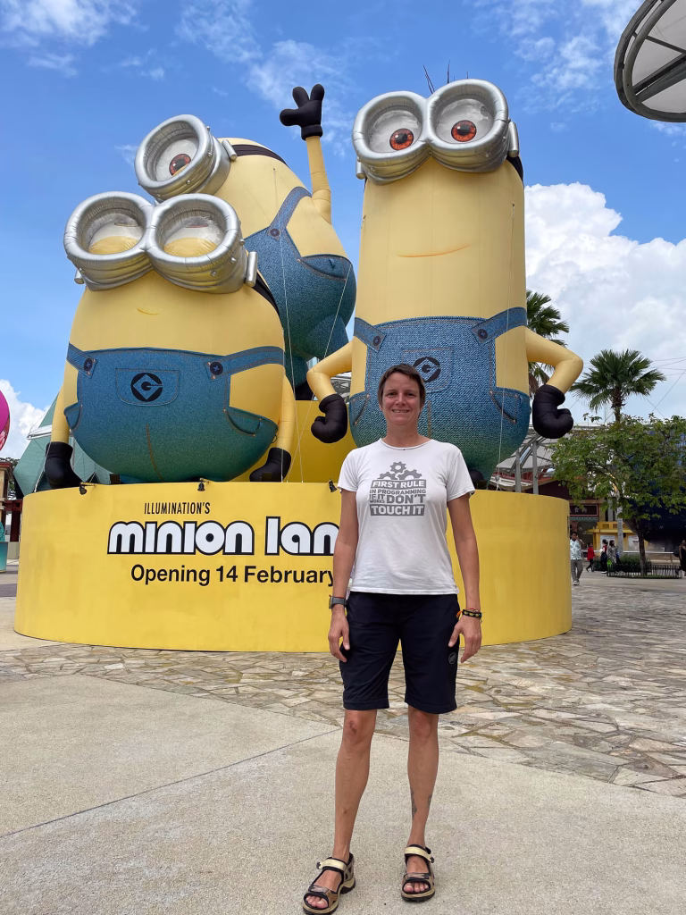 Leider war diese Themenwelt der Filmstudios erst in Vorbereitung