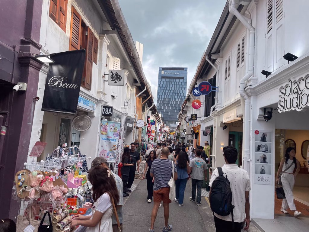 Die Haji Lane in Kampong Glam