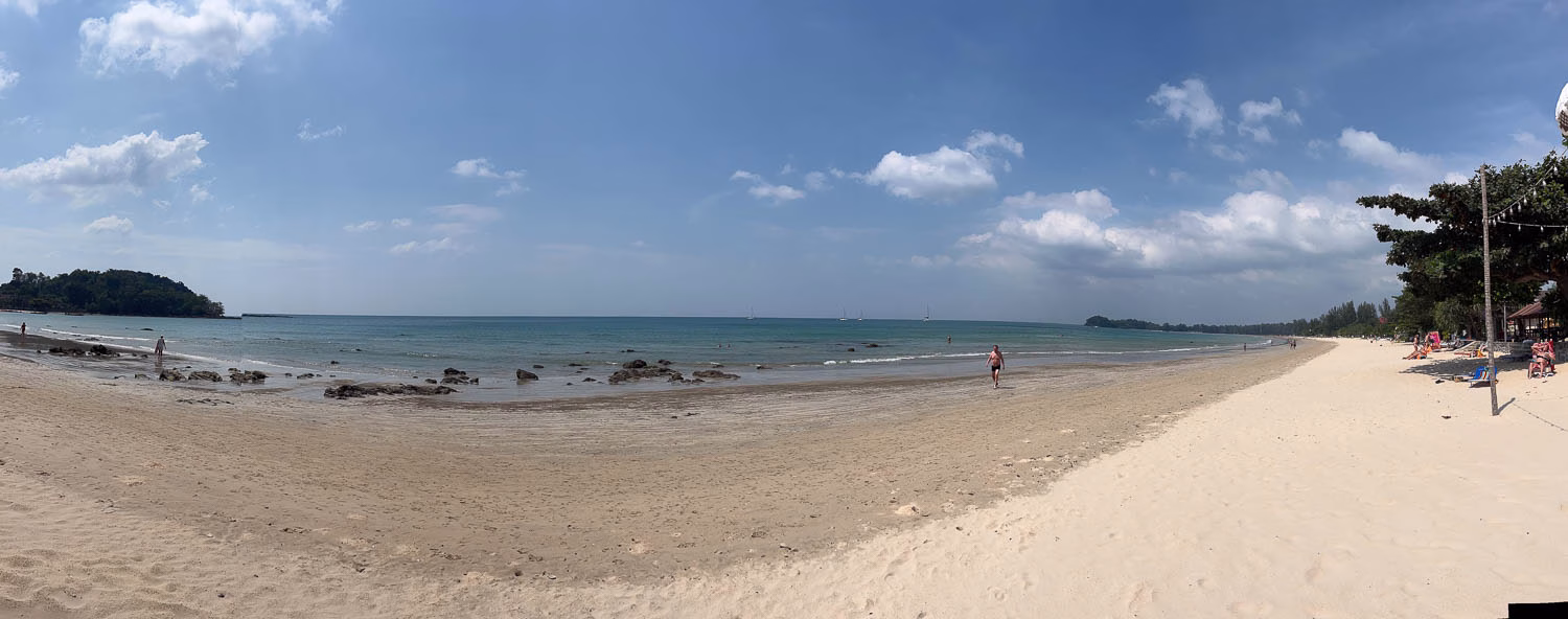 Panorama vom Dao Beach