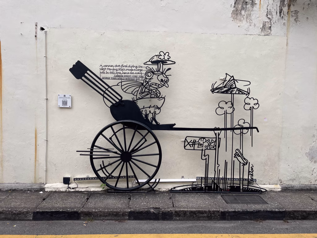 Kunst in der Canon Street