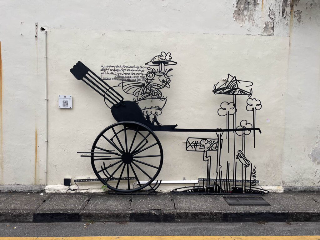 Kunst in der Canon Street