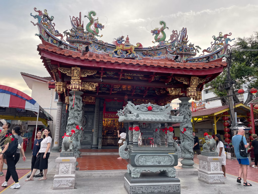Tempel beim Chew Jetty