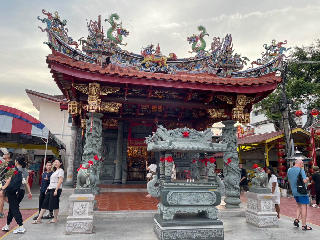 Tempel beim Chew Jetty