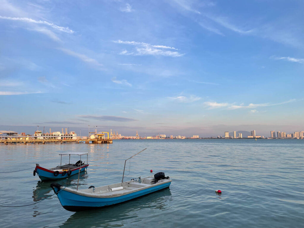 Ausblick von den Jetties