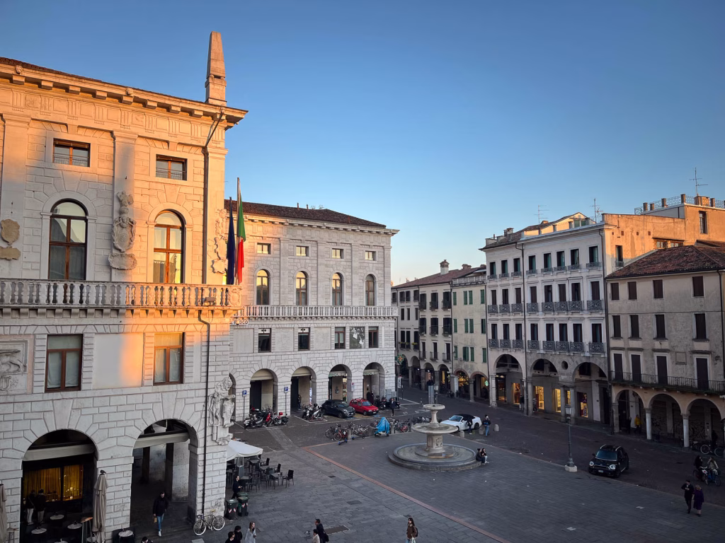 Aussicht vom Palazzo della Ragione