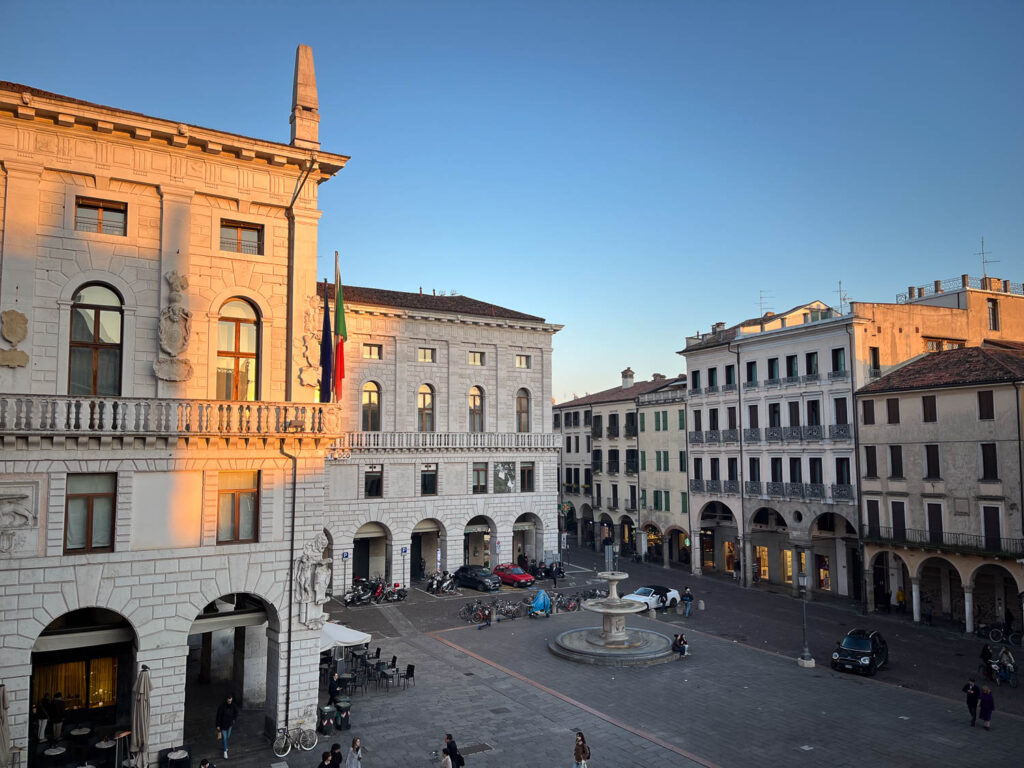 Aussicht vom Palazzo della Ragione