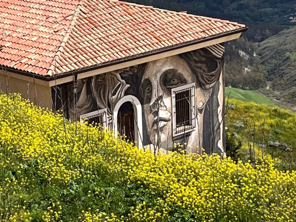 Kunstvolle Fassade in Enna
