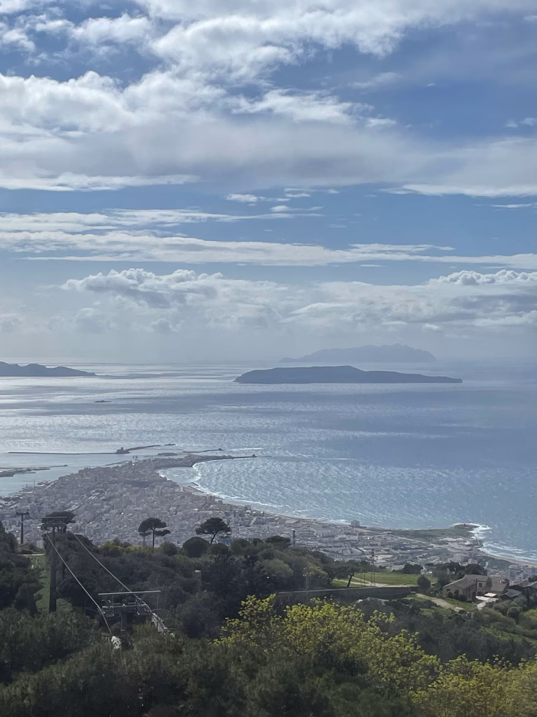 Blick aufs Kap mit Trapani