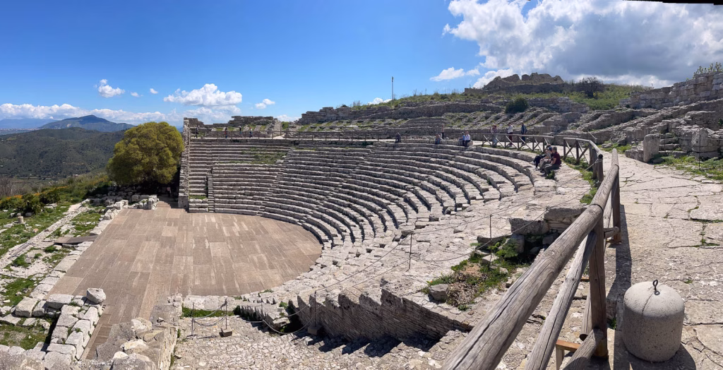 Antikes Theater von Segesta