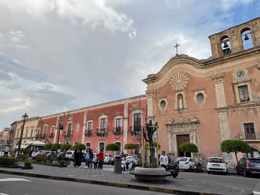 Hauptplatz vom Milazzo