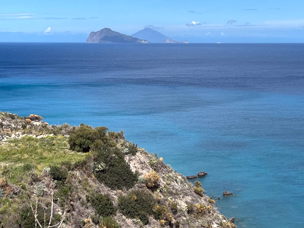 Blick auf den Stromboli