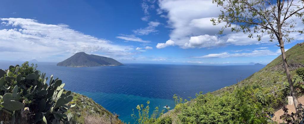 Ausblick Liparische Inseln