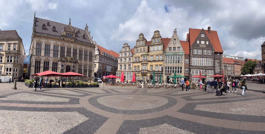 Panorama vom Marktplatz