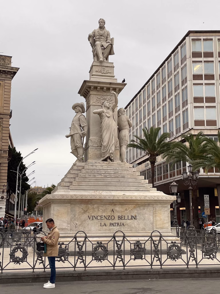 Bellini war ein Sohn der Stadt Catania