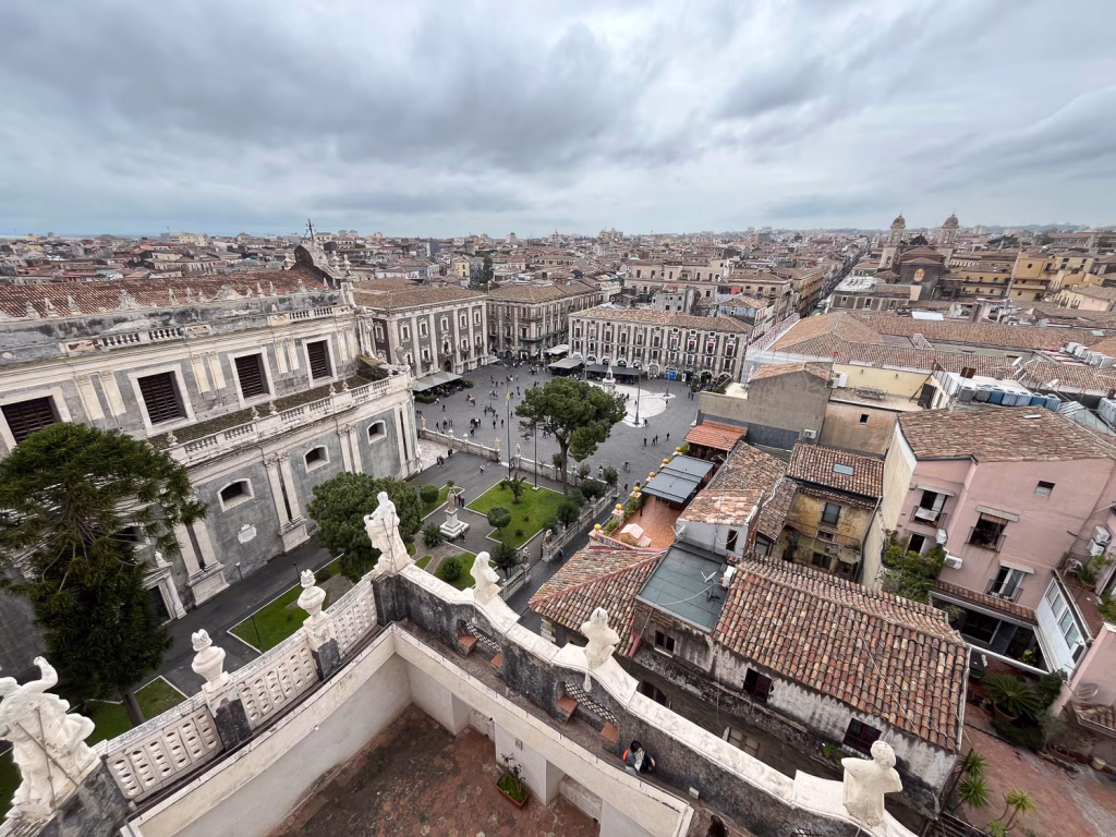Blick auf Catania