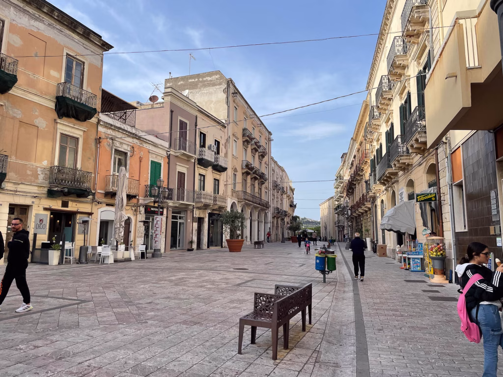 Flaniermeile in Taormina